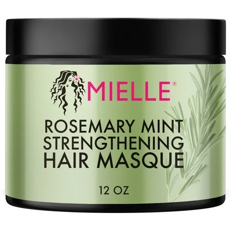 Mielle Rosemary Mint Strengthening Hair Masque - 12 oz | Walmart (US)