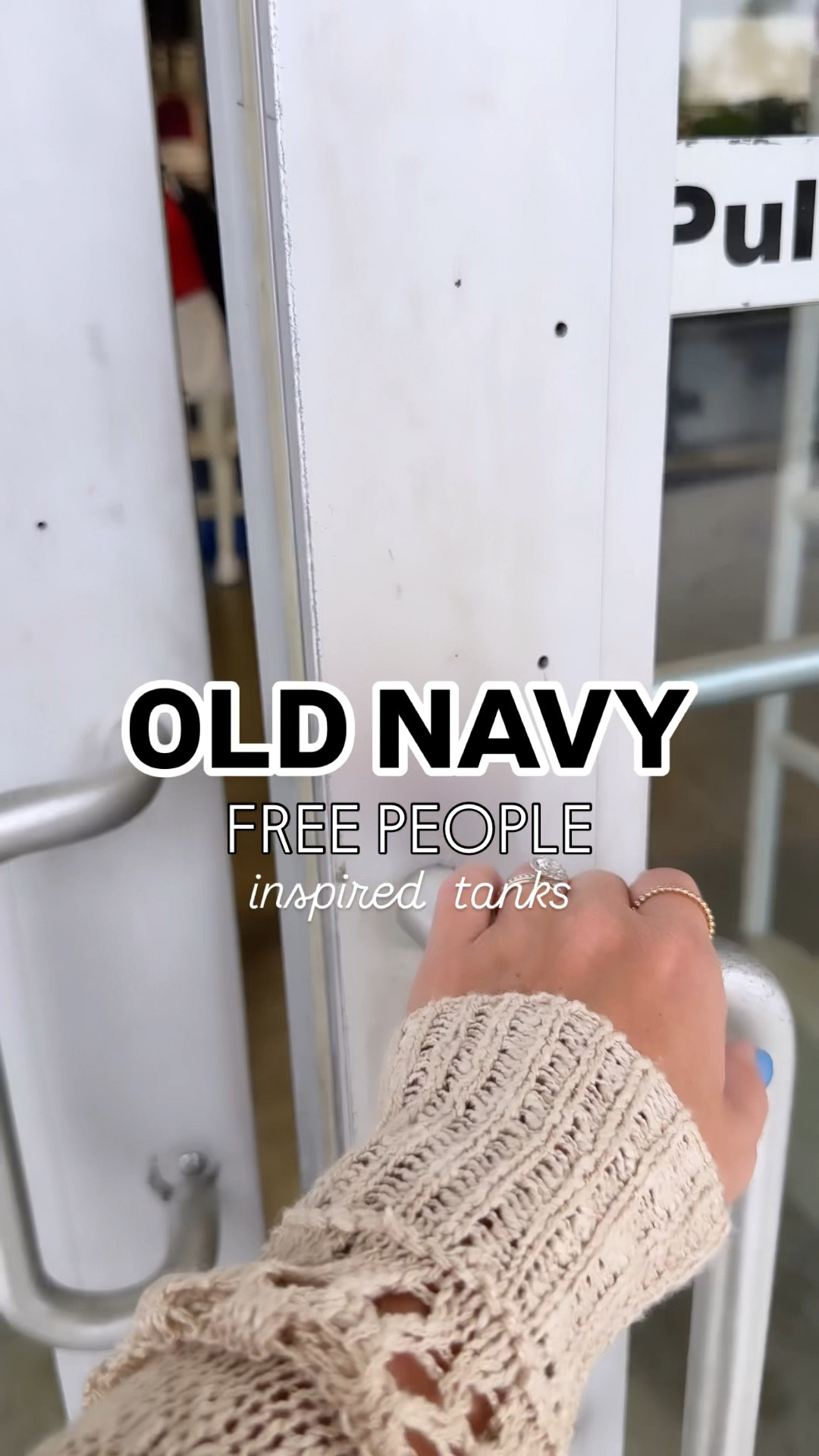 OLD NAVY or Free People?! Found the cutest and stretchiest ribbed seamless tanks new at Old Navy! 🙌🏼 These fit so well and remind me of a much more expensive version! 

Also found a matching bike short! Both currently on major sale! 

#LTKStyleTip #LTKFindsUnder50 #LTKSaleAlert