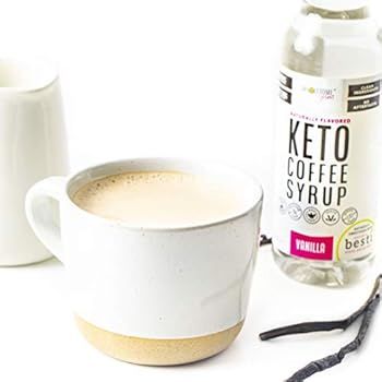 Wholesome Yum Keto Coffee Syrup - Sugar Free Vanilla Syrup With Monk Fruit & Allulose (12 fl oz) - N | Amazon (US)