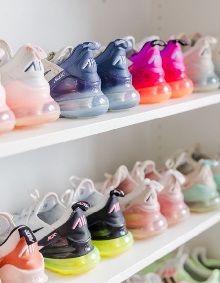 While I’m a fan of any shoe without a heel, the Nike Air Max 270s are my choice for daily fitness activity. I have two shelves full and my kids also love them! 
@Nike @NikeWellCollective #ad #TeamNike 

#LTKover40 #LTKstyletip #LTKfitness