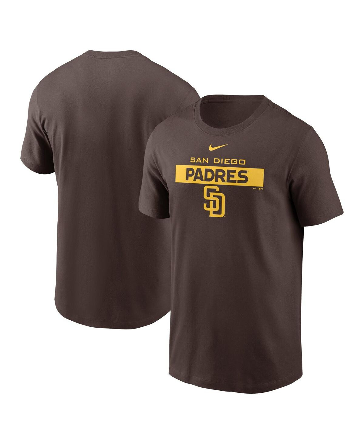 Men's Nike Brown San Diego Padres Team T-shirt | Macys (US)