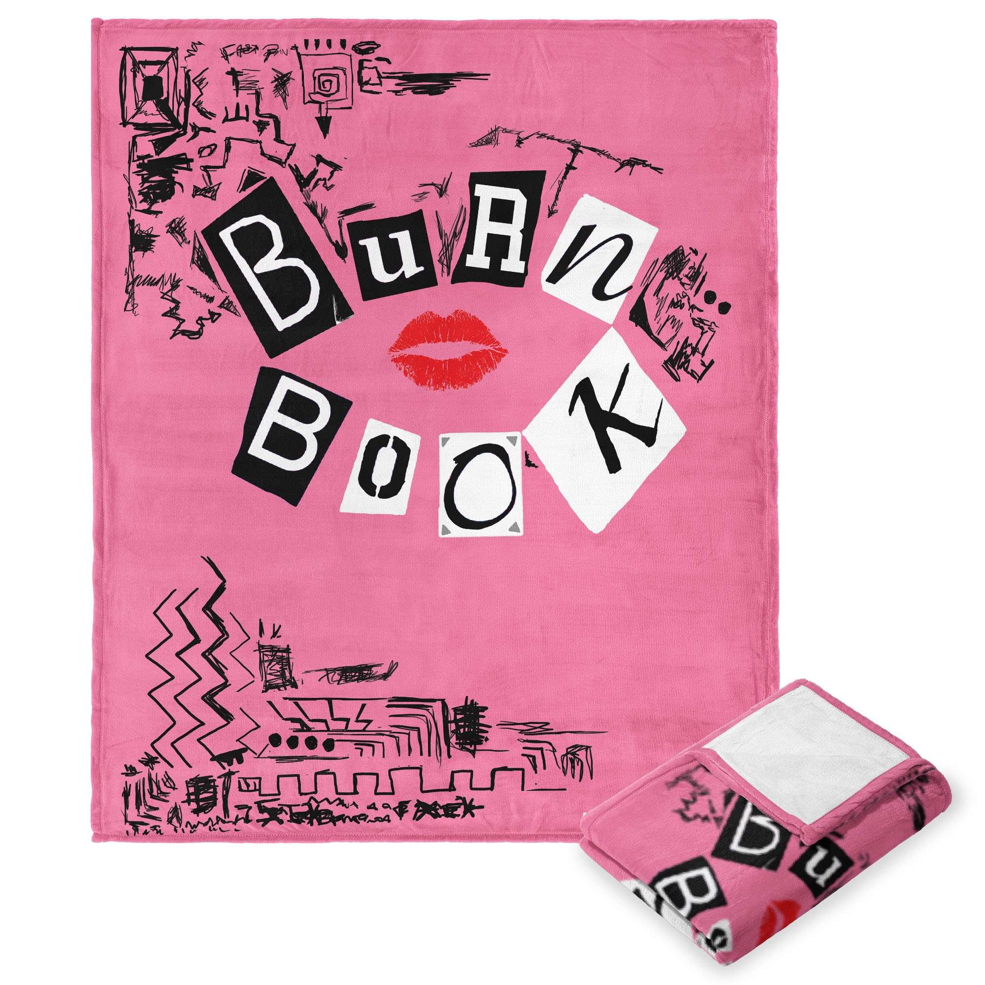Mean Girls Burn Book Silk Touch Throw Blanket - Walmart.com | Walmart (US)