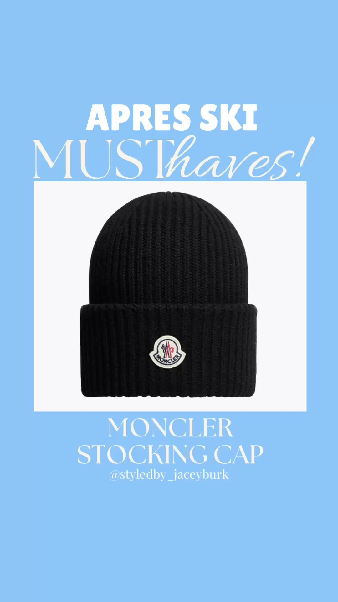 Such a cool stocking cap for ski season! 🖤

#LTKHoliday #LTKGiftGuide #LTKTravel