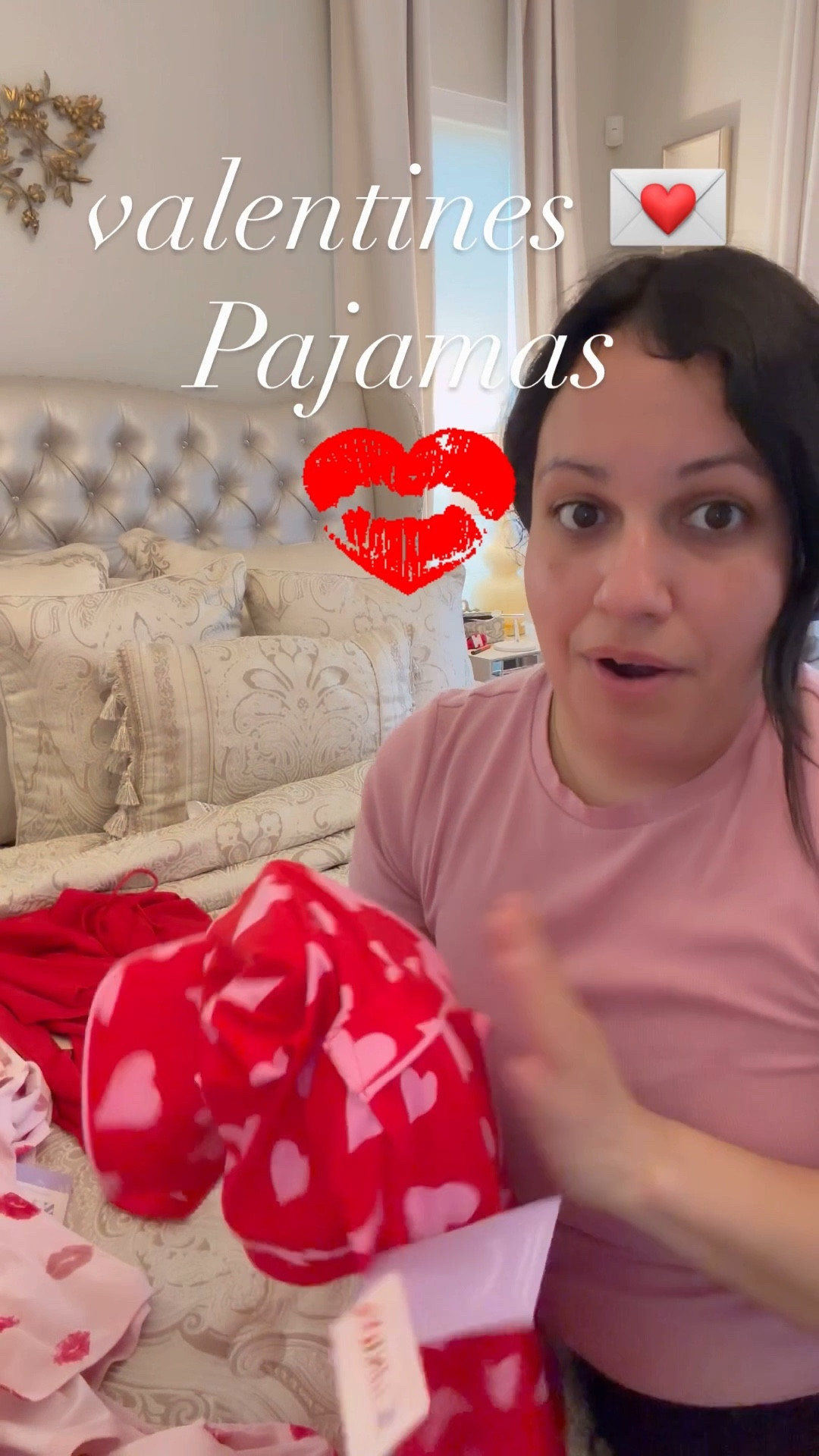 Sizes are selling fast! Snag these affordable valentine 💌 cozy pajamas today @walmart #walmartfashion #walmart 