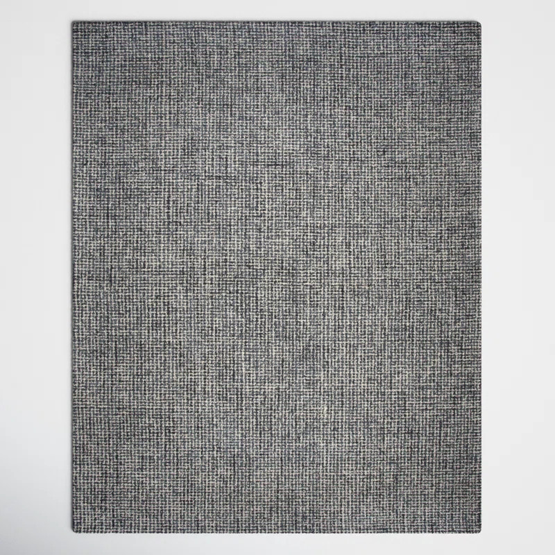Britley Hand Tufted Wool Black/Gray Rug | Wayfair North America