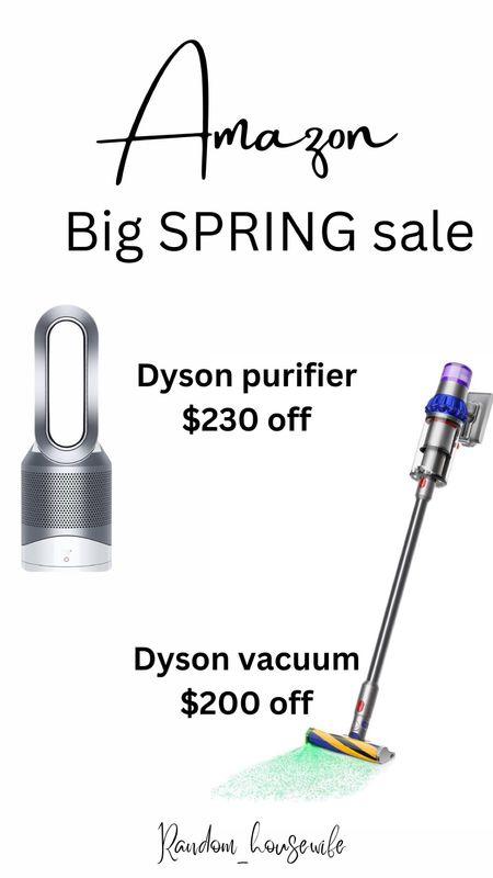 Amazon Spring Sale 

Dyson
Vacuum 
Purifier 

#LTKhome #LTKsalealert