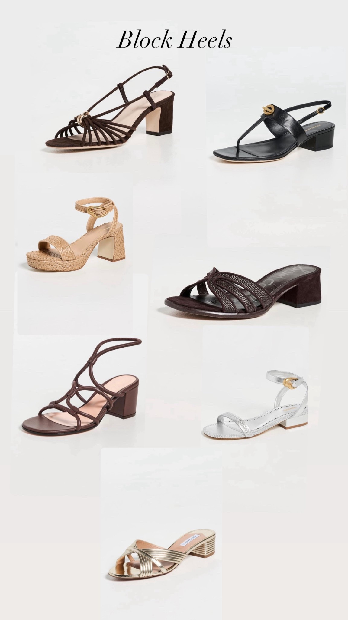 Spring shoes and sandals 

#LTKSeasonal