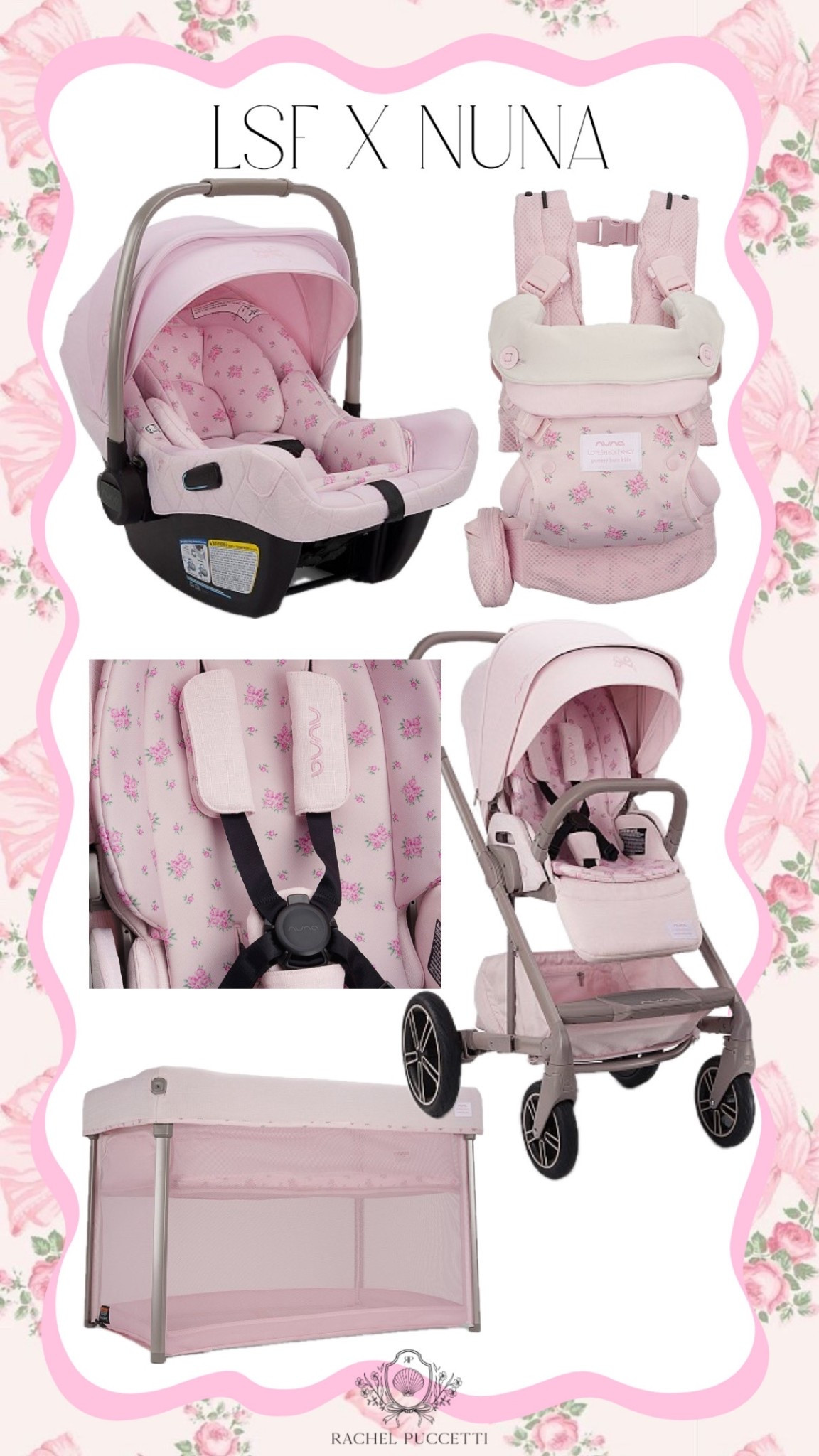 LoveShackFancy Nuna, LoveShackFancy pottery barn kids, LoveShackFancy stroller, LoveShackFancy car seat, infant car seat, baby girl, baby shower gift, pink Nuna, baby carrier

The new LoveShackFancy x Nuna collab has launched at Pottery Barn Kids!😍🌸🎀

#LTKBaby #LTKFamily #LTKKids