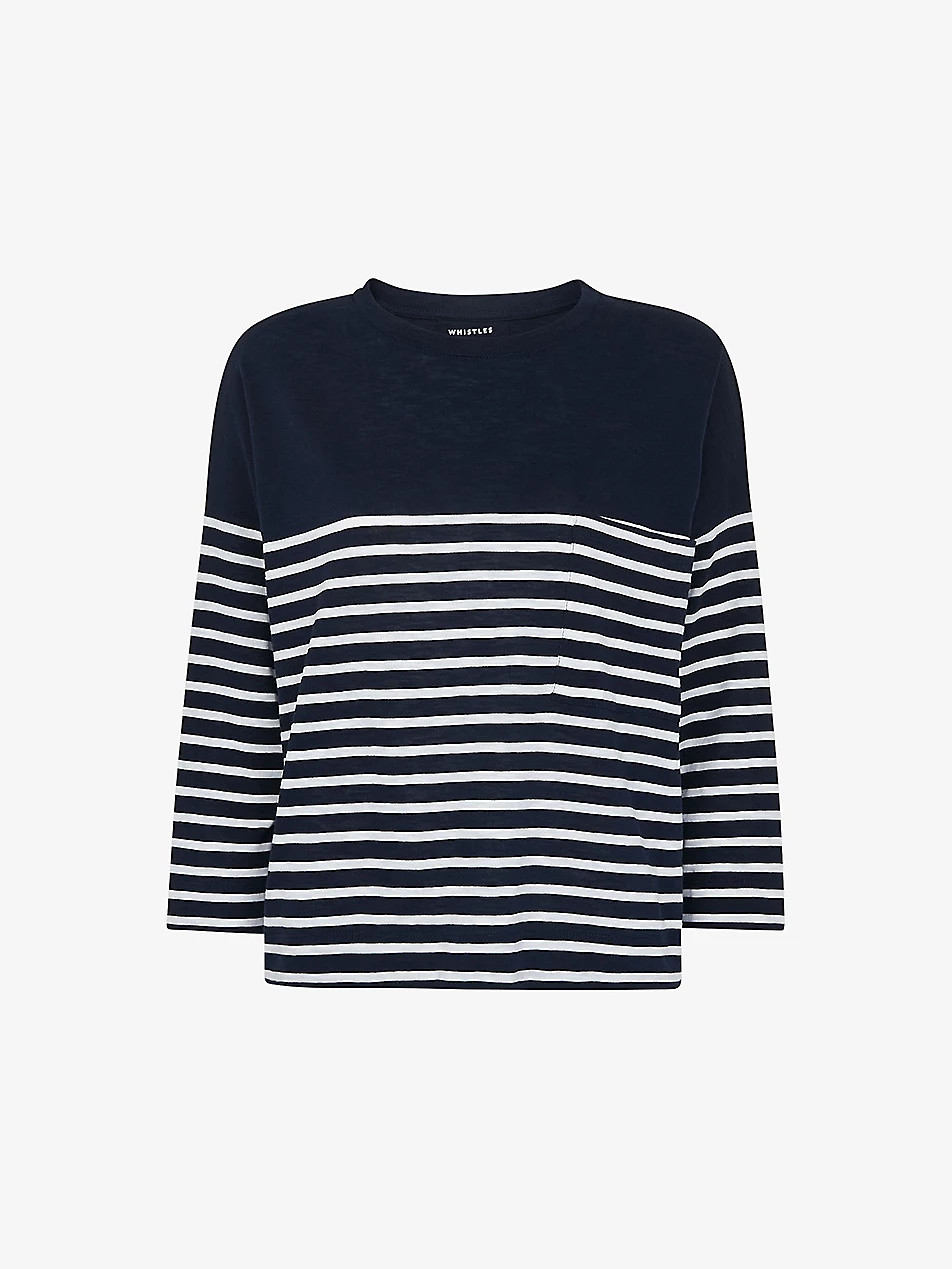 Breton striped cotton top | Selfridges