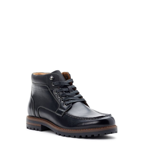 Madden NYC Men's Lug Sole Moc Toe Boots - Walmart.com | Walmart (US)