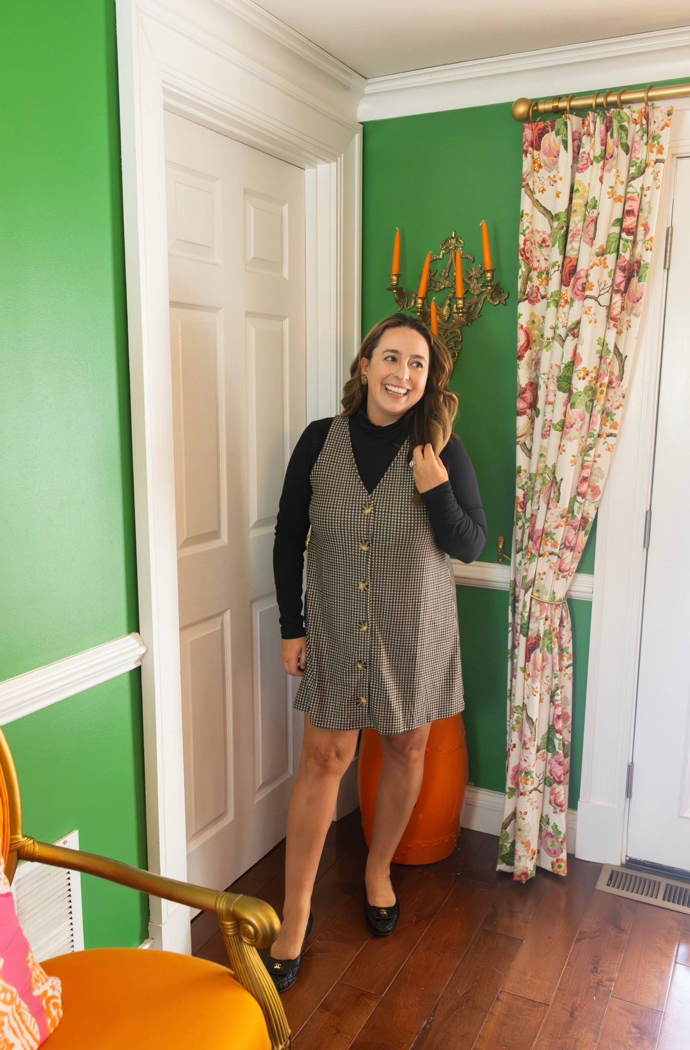 An easy fall dress with flats or boots 

#LTKSeasonal