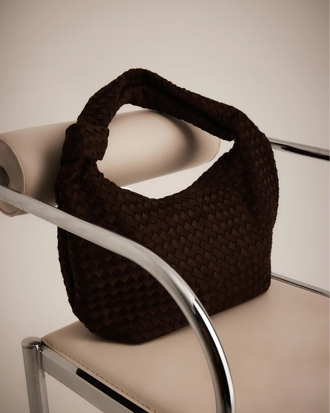 KENYA SHOULDER BAG - DARK CACAO SUEDE - Handbags - Billini | Billini (ANZ)