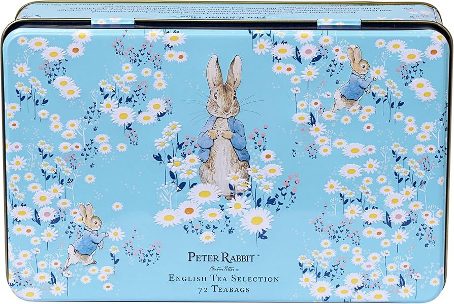 New English Teas Peter Rabbit Daisies Tea Selection Tin with 72 Teabags | Amazon (US)