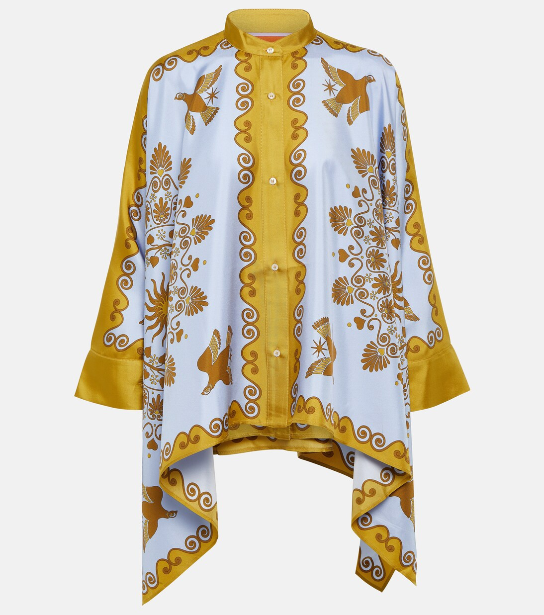 Foulard printed silk twill shirt | Mytheresa (US/CA)