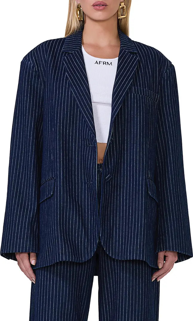 Joette Oversize Cotton Blend Blazer | Nordstrom