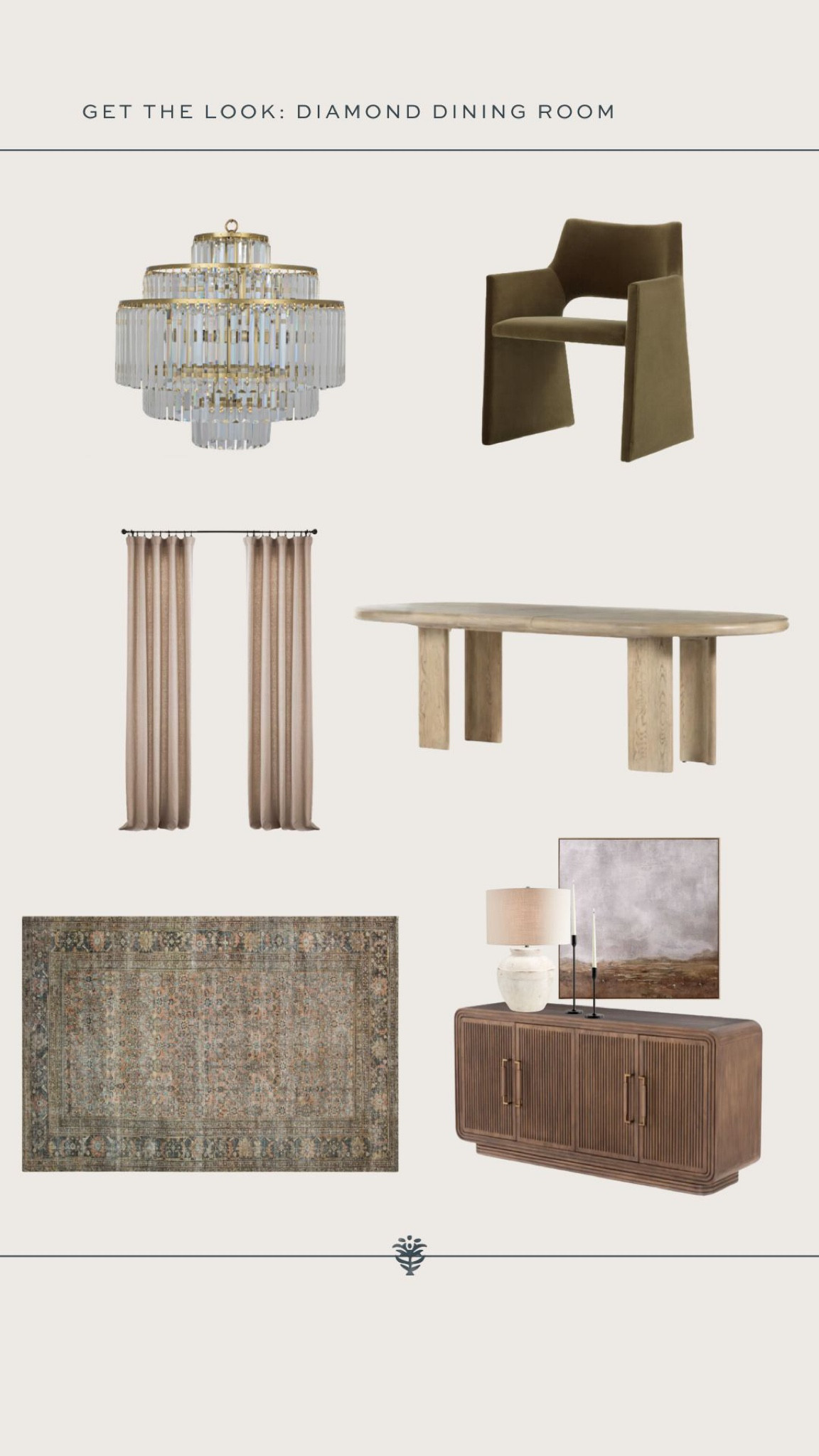 Get the Look: Diamond Dining Room