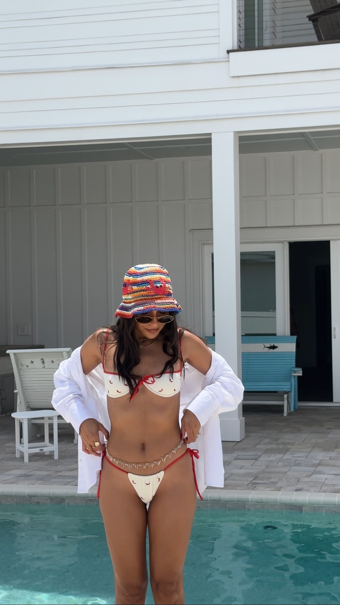 Bikini, bathing suit, swimsuit 