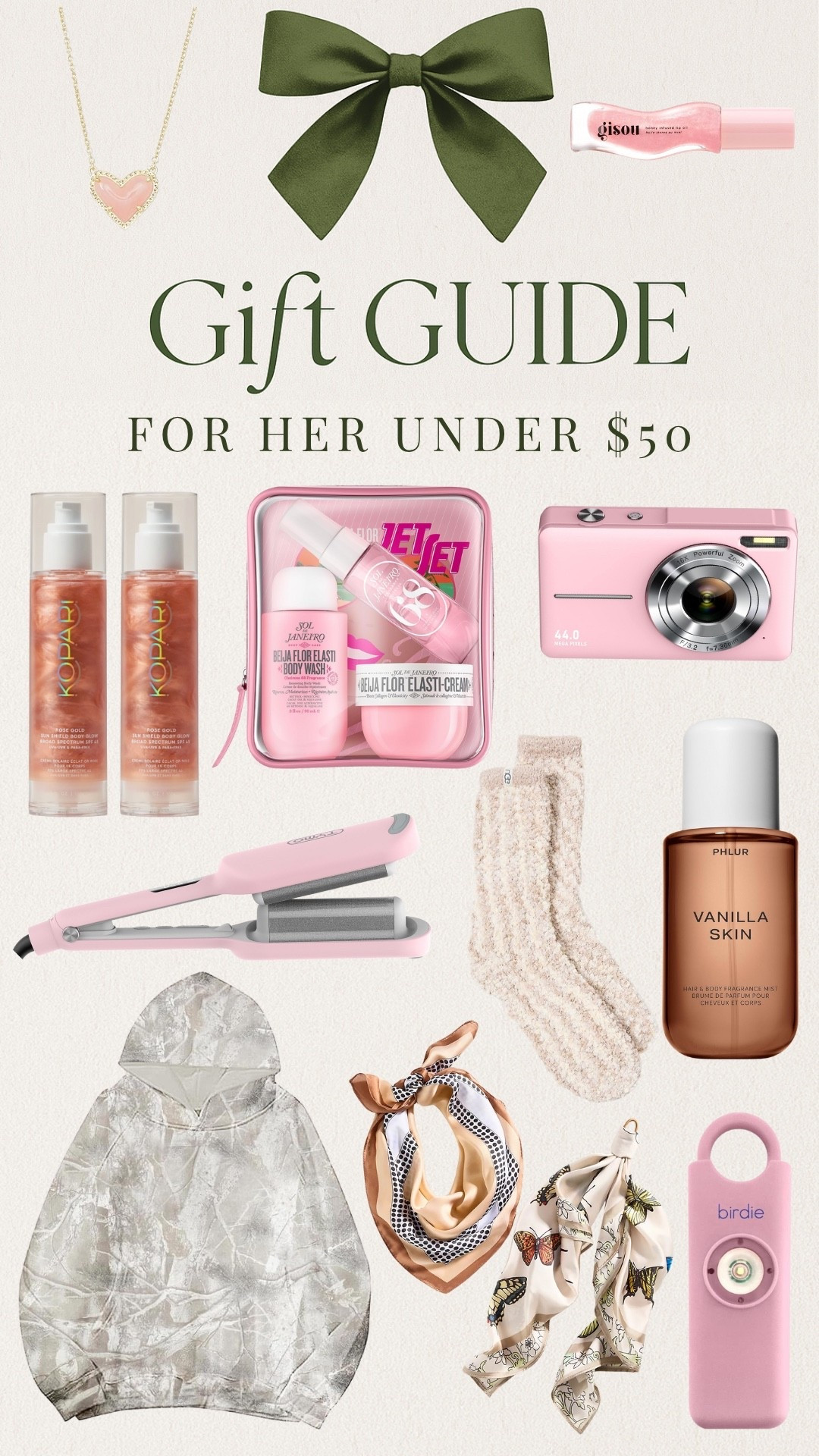 Gift ideas for the women in your life under $50!

#LTKGiftGuide #LTKHoliday #LTKFindsUnder50