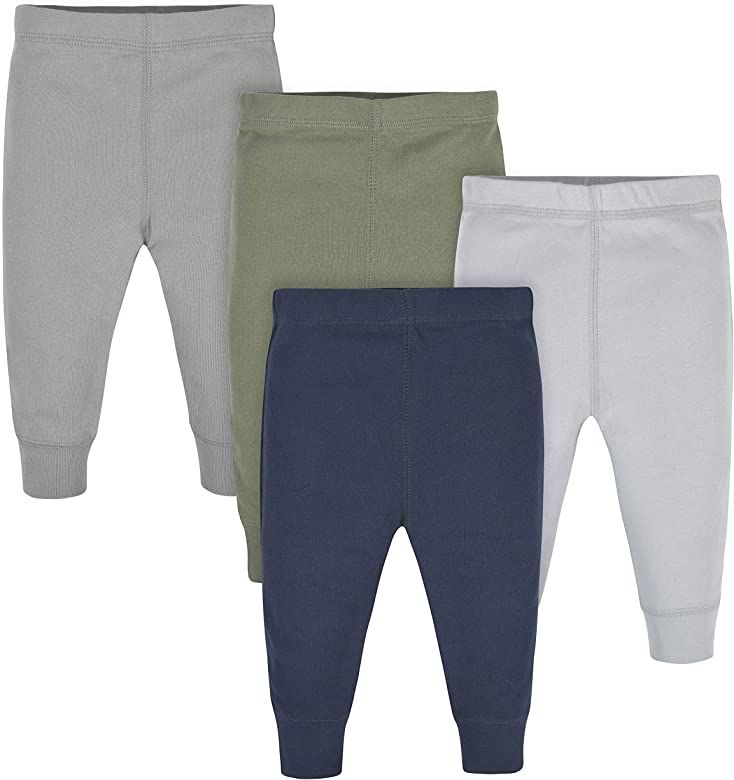 Gerber Baby Boys' 4-Pack Pants | Amazon (US)