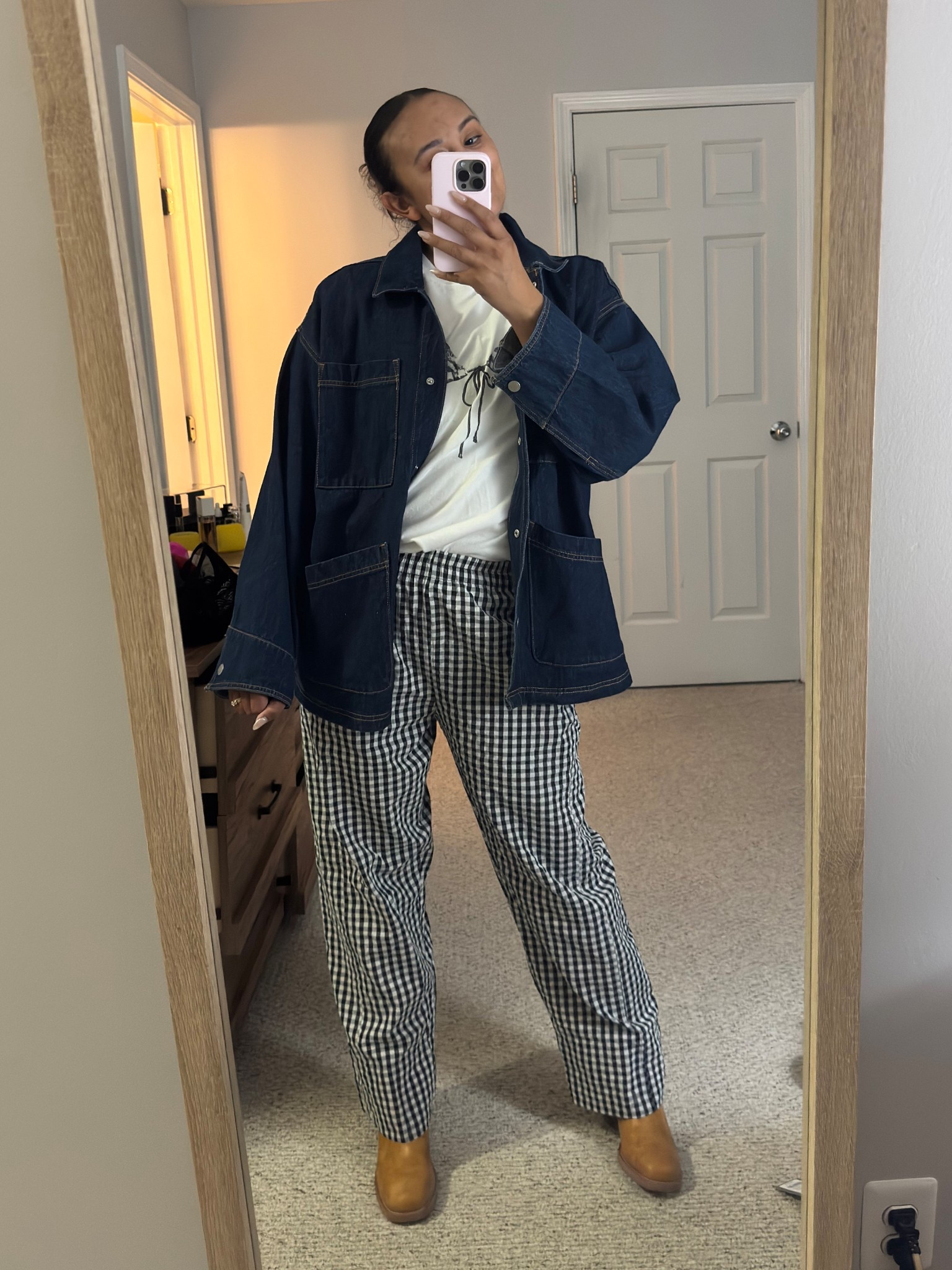 Rainy day spring outfit for moms!

#LTKMidsize #LTKStyleTip