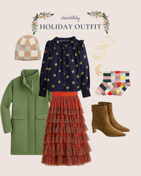 Festive Holiday outfit full of color and cheer 🎄

#LTKGiftGuide #LTKSeasonal #LTKHoliday