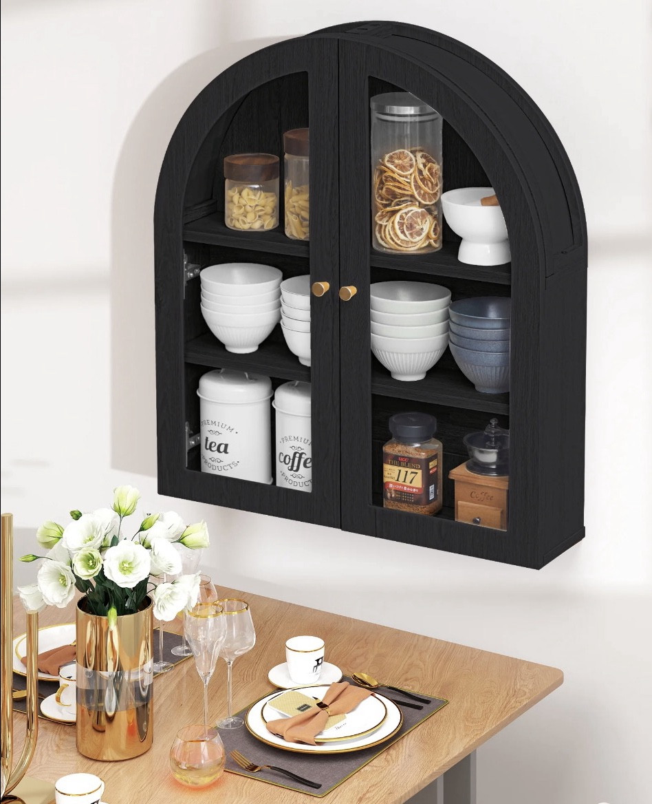 Bathroom Arched cabinet ON SALE! 

#LTKspring #LTKHome #LTKSaleAlert
