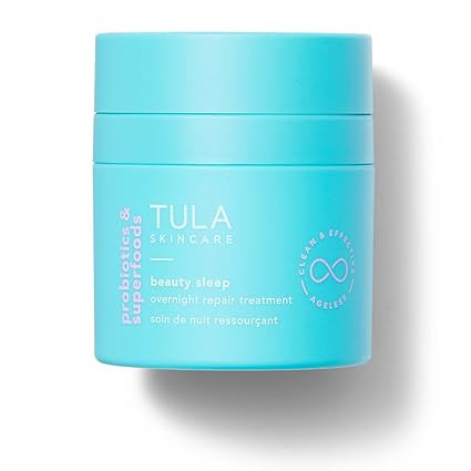 TULA Skin Care Beauty Sleep Overnight Repair Treatment - Anti-Aging, Night Cream, Contains Natura... | Amazon (US)
