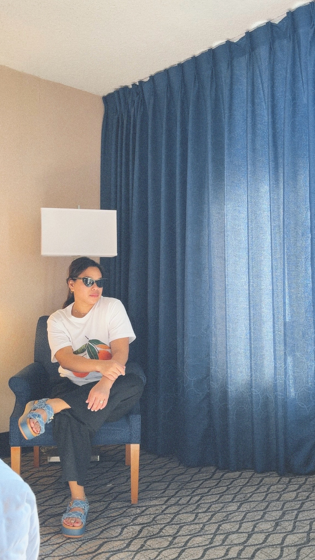 Quick shopping stop before checking out of the hotel! 😄 Sharing my airport outfit—got a sweet compliment on my shirt from a mama sitting next to us, so I had to share it here! 

#LTKootd #LTKmomlife