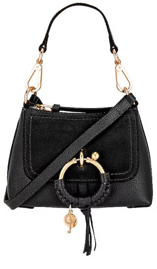 Joan Mini Hobo Bag in Black | Revolve Clothing (Global)