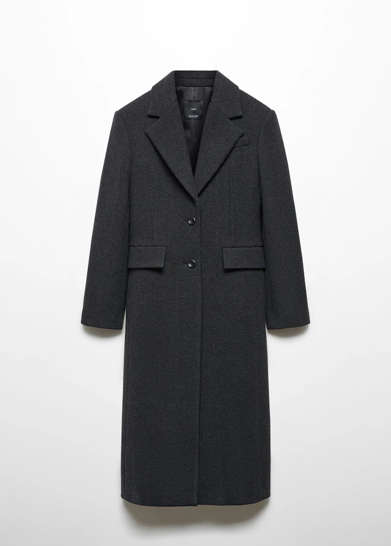 Mantel aus 100 % wolle -  Damen | Mango Deutschland | MANGO (DE)