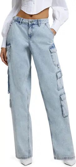 Aria Cargo Dad Jeans | Nordstrom