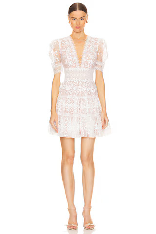 Bronx and Banco Megan Mini Dress in Blanc from Revolve.com | Revolve Clothing (Global)