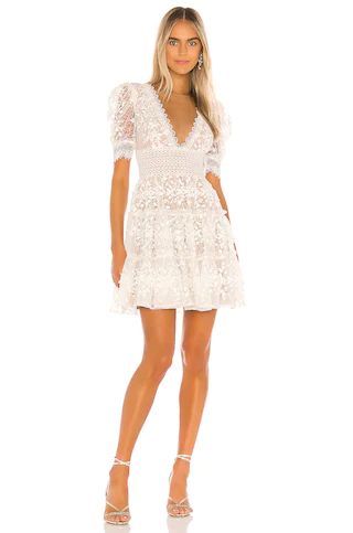 Bronx and Banco Megan Mini Dress in Blanc from Revolve.com | Revolve Clothing (Global)