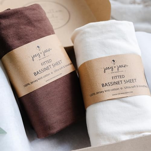 Bassinet Fitted Sheets for Halo Bassinest Swivel Sleeper Mattress – Snuggly Soft 100% Jersey Co... | Amazon (US)