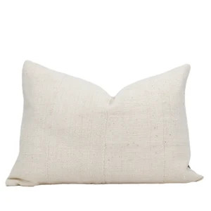 Aria  White Mud Cloth Pillow Cover Handwoven Cream Pillow - Etsy | Etsy (US)