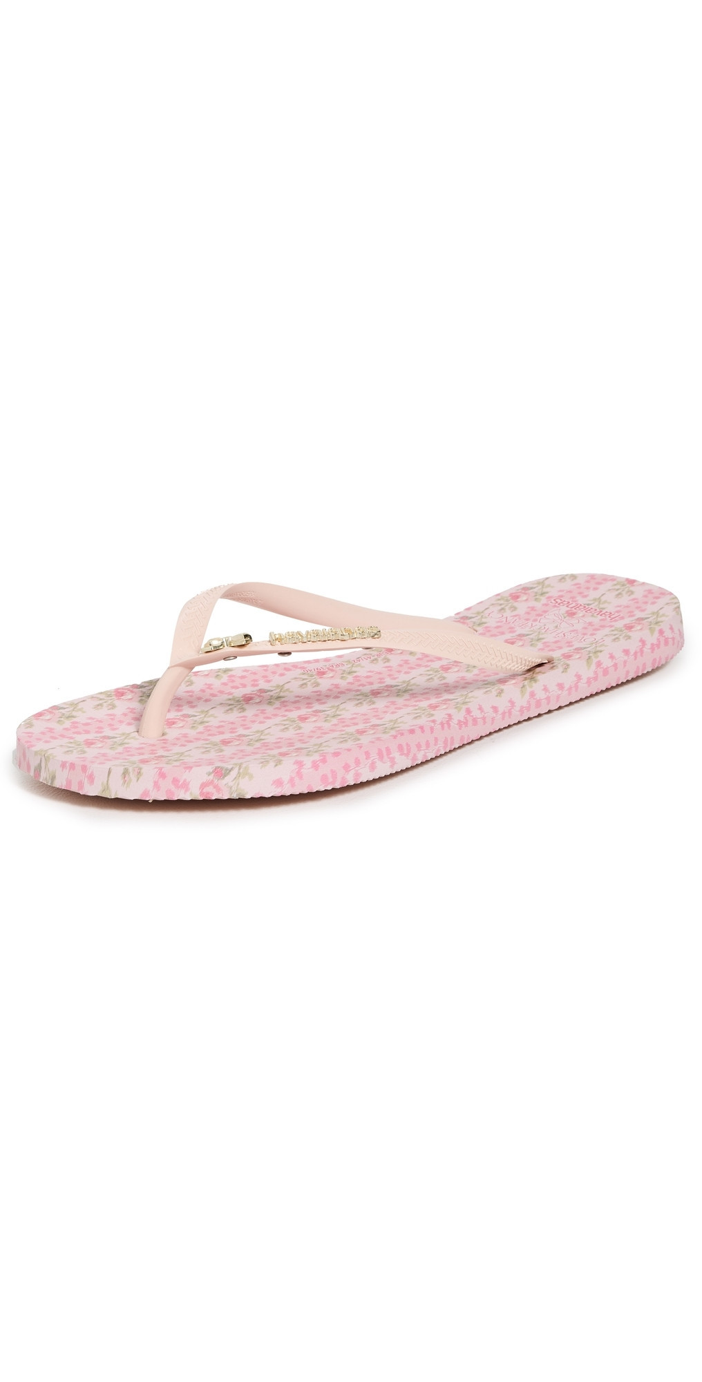Havaianas LoveShack Fancy Slim Blooming Heirloom Ballet Rose 9/10 | Shopbop