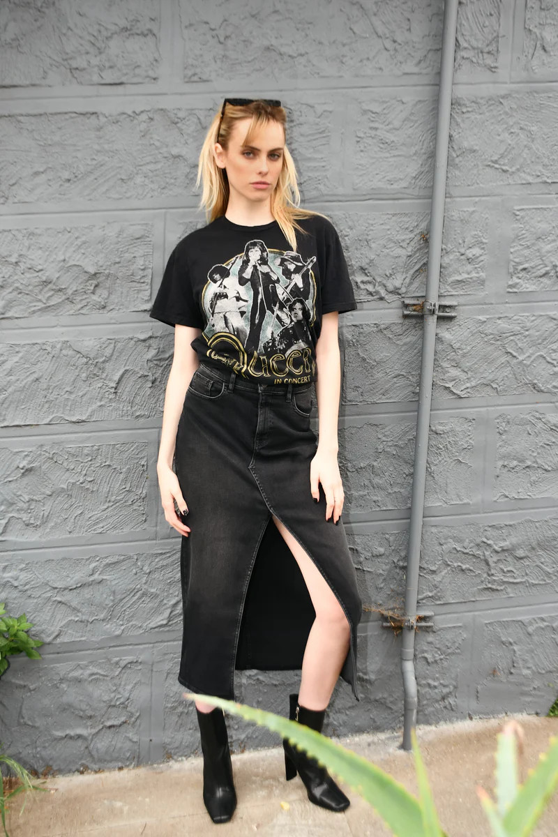 MAXINE SKIRT BERN BL | Fidelity Denim