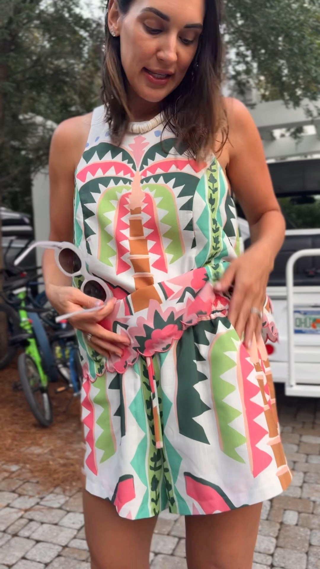 Wearing smalls -