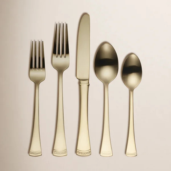 Lachlan 65 Piece 18/10 Stainless Steel Flatware Set, Service for 12 | Wayfair North America