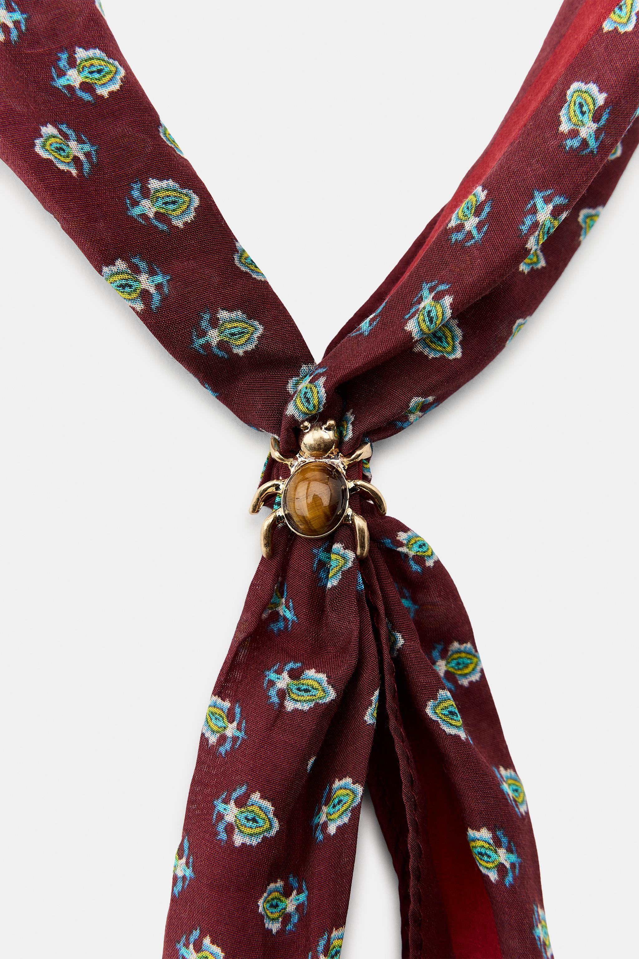 SPIDER SILK PRINTED BANDANA | Zara US