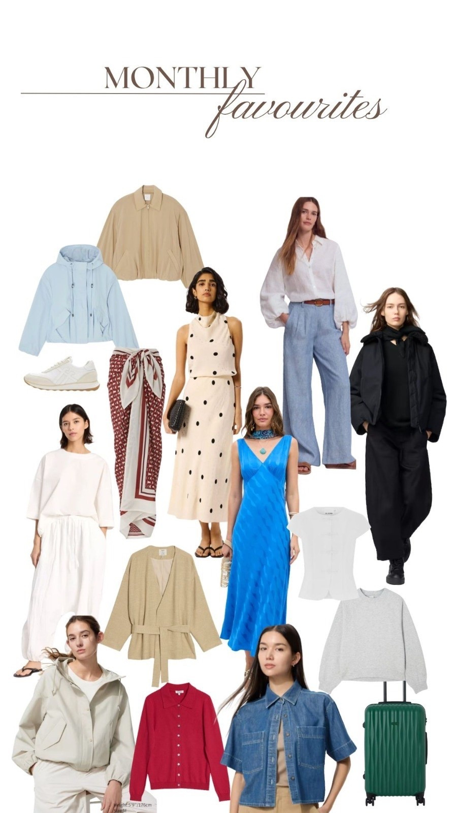 April Top Sellers🌷

Neutral Capsule Wardrobe, Everyday Casual Outfits, Lightweight Spring Jackets, Relaxed Loungewear Set, Cream And Beige Outfit Ideas, Black Puffer Jacket Look, Spring Jacket, Spring Knitwear, Textured Wrap Jacket, Suede Trainers, Wedding Guest Dress, Polka Dot, Suitcase

#LTKspring #LTKuk #LTKsummer