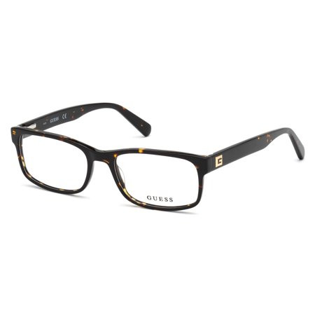 Guess GU1993 Full Rim Rectangle Dark Havana Eyeglasses | Walmart (US)