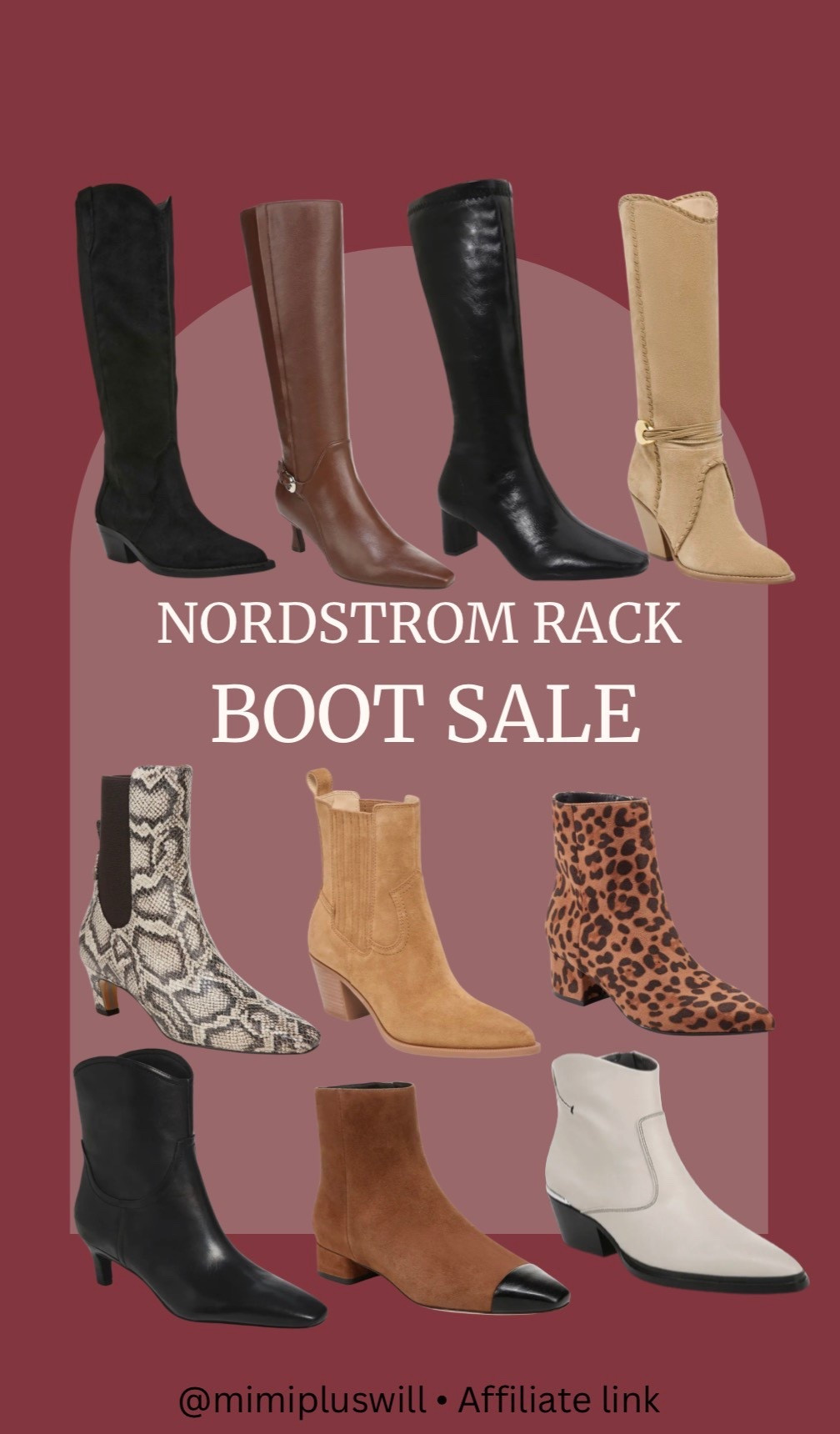 Nordstrom rack boot sale! 

Boots | booties | winter shoe | under $100 | boot sale 
Follow @mimipluswill for more! 

#LTKootd #LTKSeasonal #LTKSaleAlert