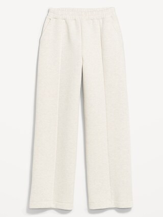 High-Waisted Bounce Fleece Wide-Leg Sweatpants | Old Navy (US)