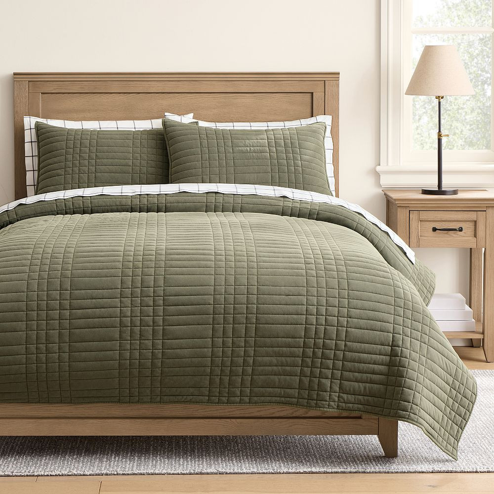 Graham Jersey Quilt | Pottery Barn Teen