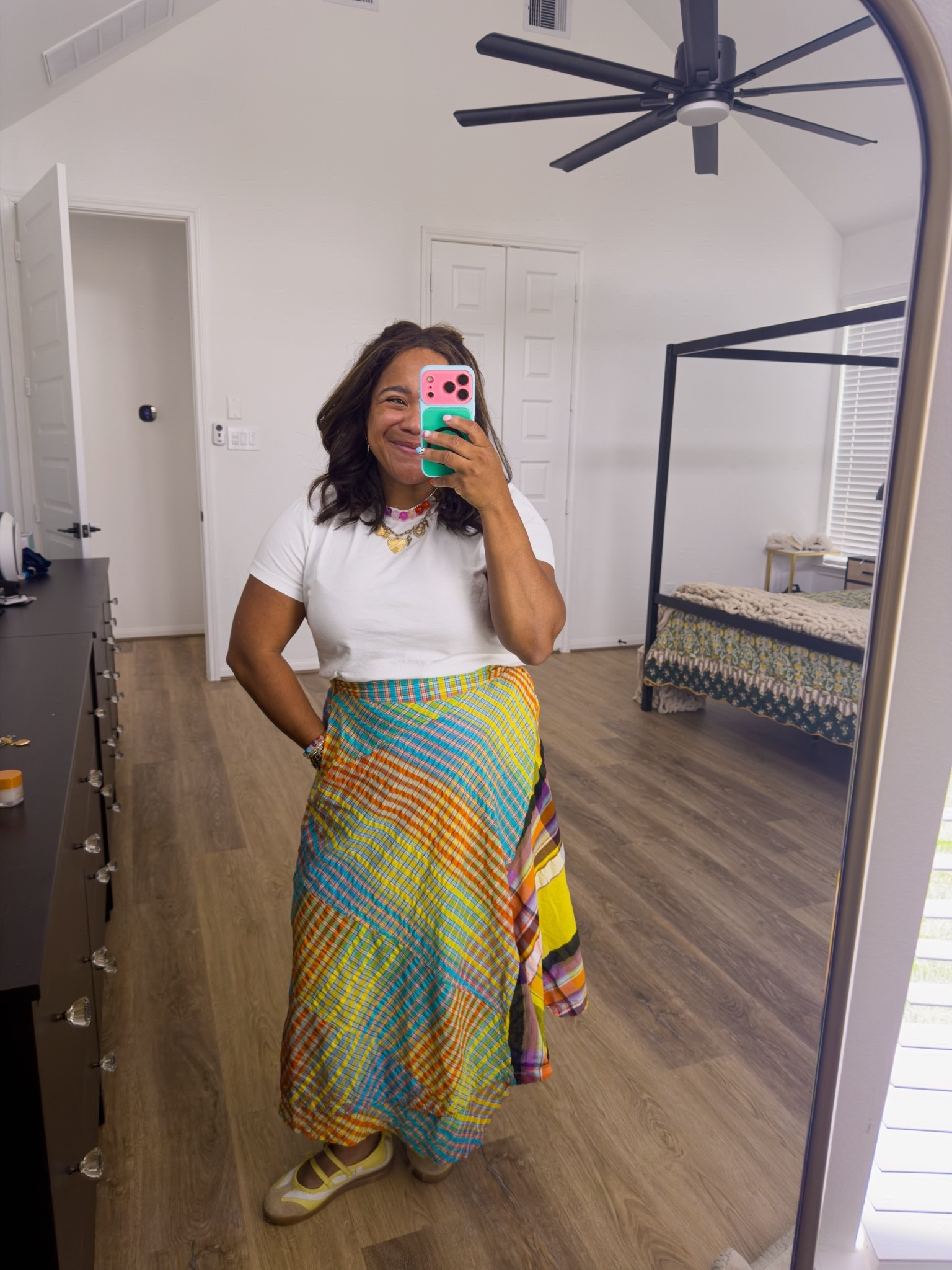MOM OOTD: rented this skirt from Nuuly and love it! Wearing an 8 here

#LTKmomlife #LTKootd