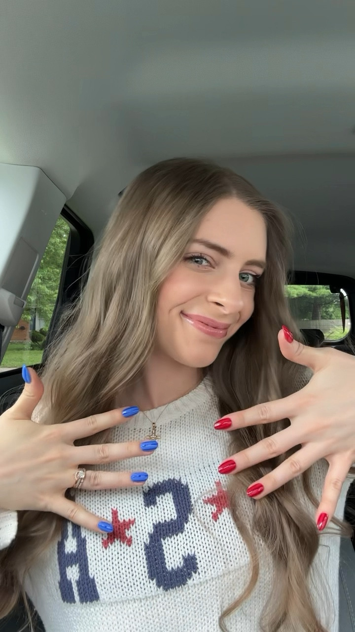 4th of July nails!



Independence Day outfit inspo, subtle striped nails for 4th of July, stripe nails red blue patriotic, Americana aesthetic summer, American girl summer style, USA flag nail design for 4th of July, USA sweater, United States outfit inspo for Independence Day 

#LTKSeasonal #LTKBeauty #LTKStyleTip