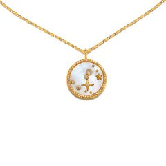 Scorpio Illumination Star Map Necklace | Sequin