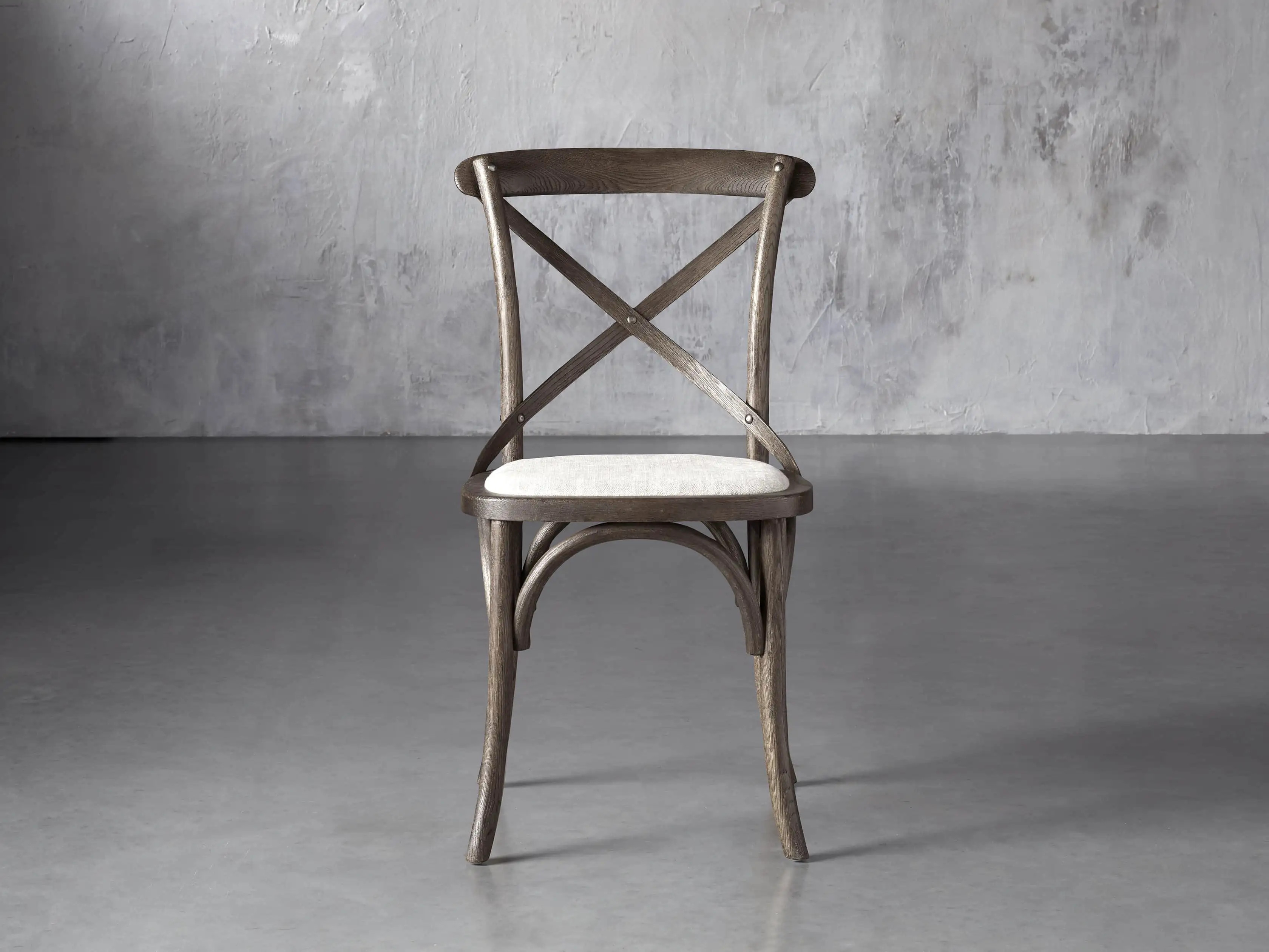 Cadence Dining Chair with Upholstered Seat | Arhaus