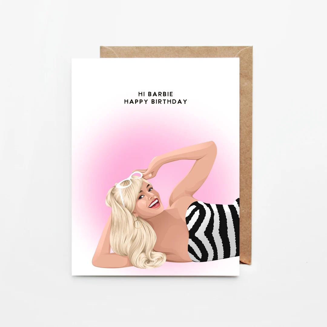Greeting Cards inspired by Barbie! | Etsy (US)